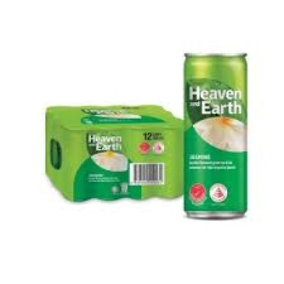 Heaven Earth Jasmine Green Tea 300 ML x 12