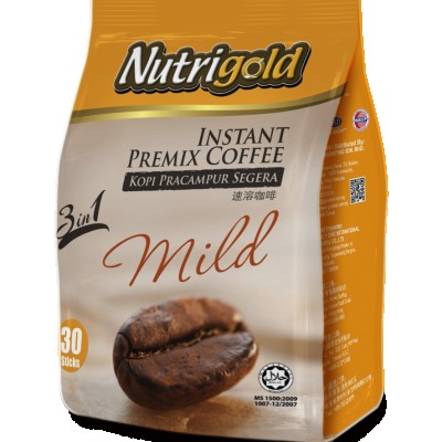 Nutrigold 3in1 Premix Coffee Mild 20g x 25s