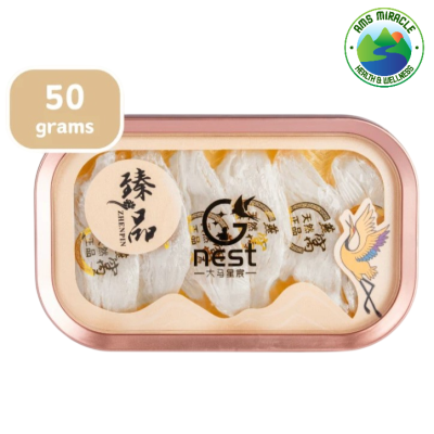 Raw Clean Edible Bird's Nest ( Strips ) - 50g